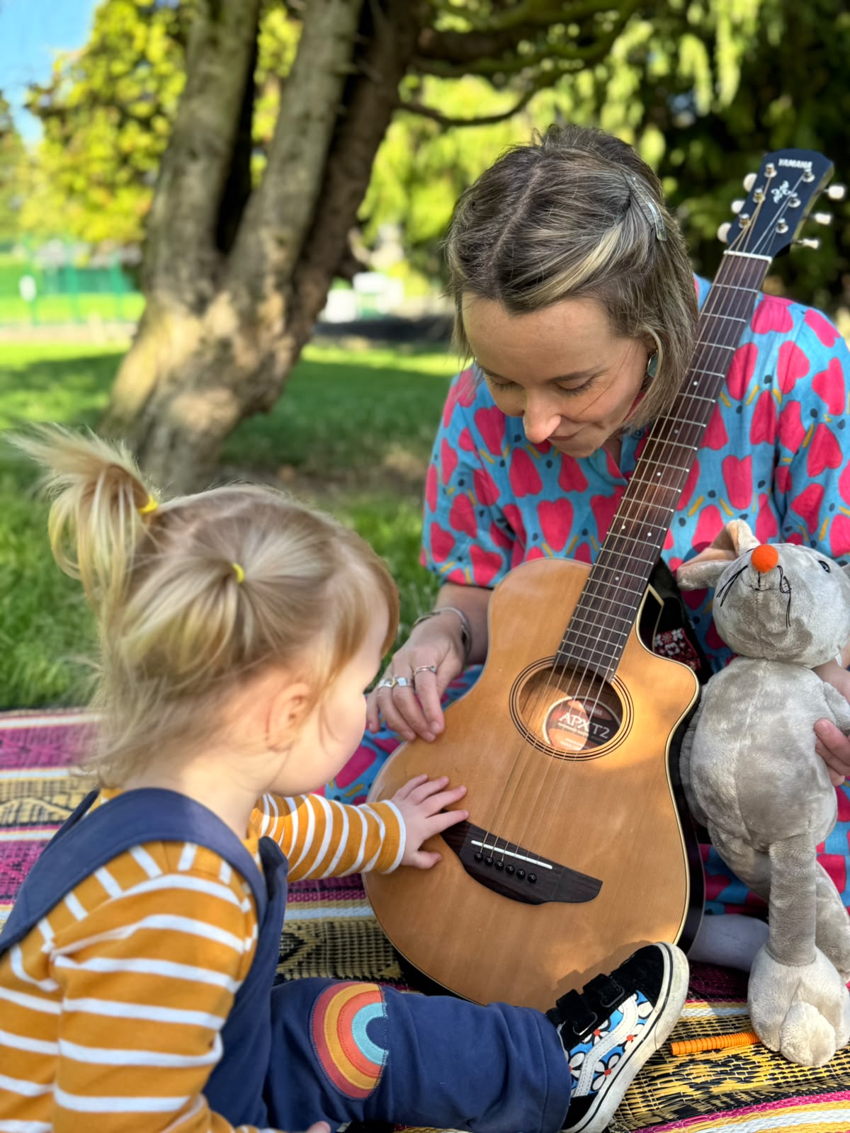 Child with Rhian